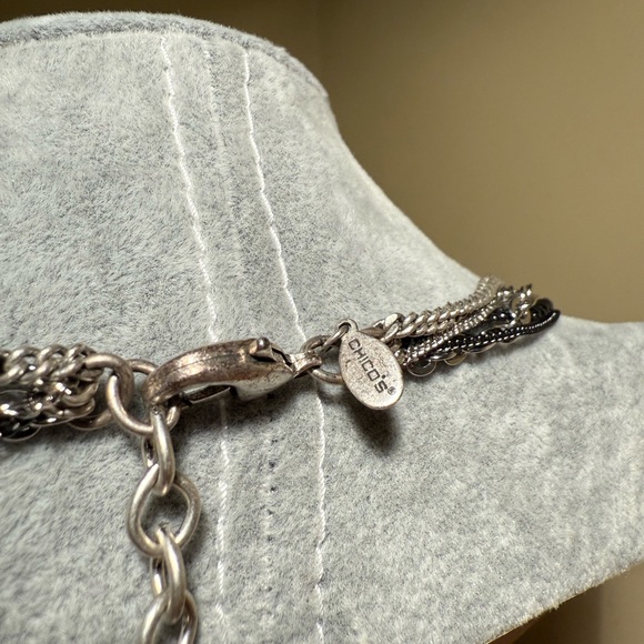Chico’s Statement Layered Necklace - Picture 5 of 8